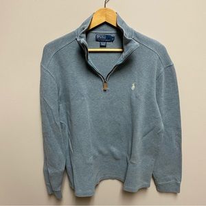 Ralph Lauren Large Blue 1/4 Zip Pullover